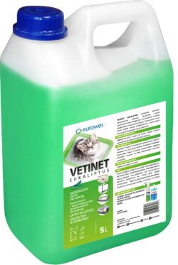 VETINET płyn do mycia kuwet, klatek 5L