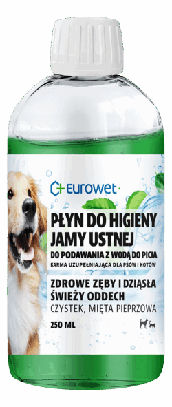 Płyn do higieny jamy ustnej dla psów i kotów 250ml
