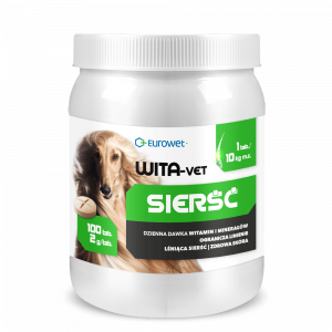 WITA-VET SIERŚĆ pies 100 tab.