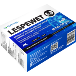 LESPEWET dla kotów 60 tab. 5 blistrów