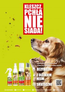 olejek neem przeciw pchłom kleszczom