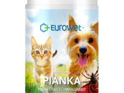 PIANKA WSPOMAGAJĄCA OCHRONĘ PRZECIW PCHŁOM I KLESZCZOM DLA PSÓW I KOTÓW 150ml