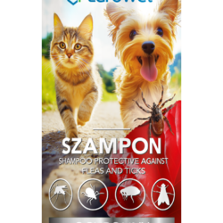 SZAMPON WSPOMAGAJĄCY OCHRONĘ PRZECIW PCHŁOM I KLESZCZOM 200ml