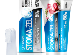 STOMA-ŻEL 50g zapach wołowiny+ szczoteczka