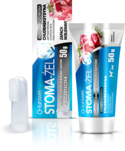 STOMA-ŻEL 50g zapach wołowiny+ szczoteczka