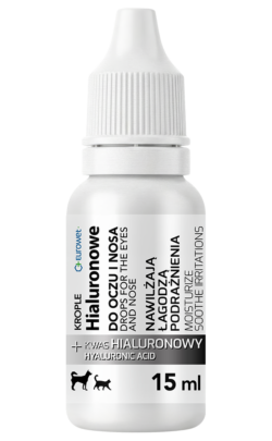 Kwas hialuronowy (oko)– zapewnia ochronę oka przed podrażnieniami, wysychaniem oraz jest istotnym czynnikiem wpływającym na długotrwałe nawilżenie powierzchni oka. Dzięki zawartości kwasu hialuronowego preparat wspomaga tworzenie filmu łzowego, stabilizuje środowisko rogówki i wspiera jej regenerację. Kwas hialuronowy (nos)- wiążąc wodę tworzy ochronną warstwę na śluzówce. Chroni przed wysuszaniem śluzówki spowodowanym przez ogrzewanie czy suche powietrze. Wspomaga gojenie i przywraca naturalne nawilżenie.