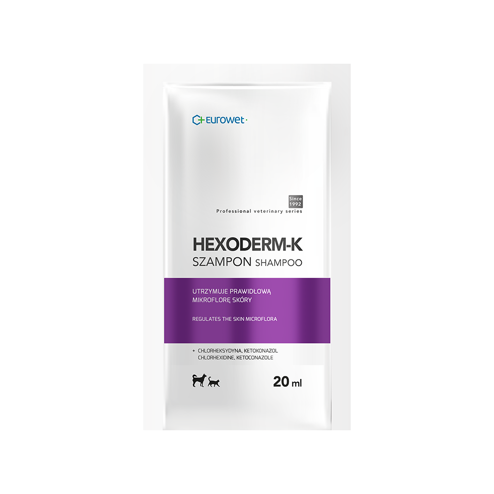 Hexoderm K pies kot 20ml 1